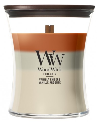 Bougie Trilogy Vanille ardente - 275 gr