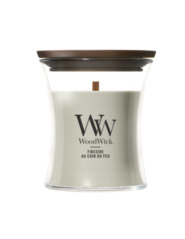 Bougie WoodWick Au coin du Feu - 85 gr