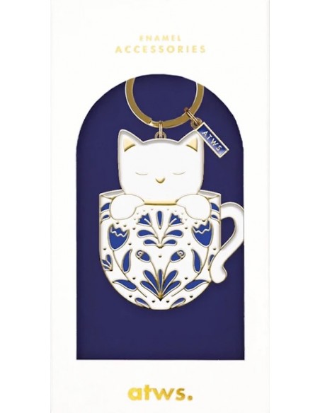 Porte-clés Cat in a mug – All The Ways To Say