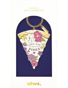 Porte-clés As much as pizza – All The Ways To Say