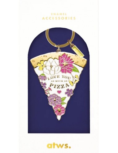 Porte-clés As much as pizza – All The Ways To Say