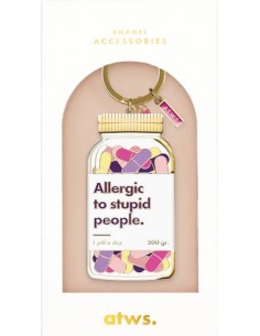 Porte-clés Allergic to – All The Ways To Say