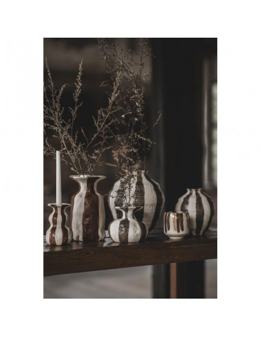 Vase Raia M - Chocolat