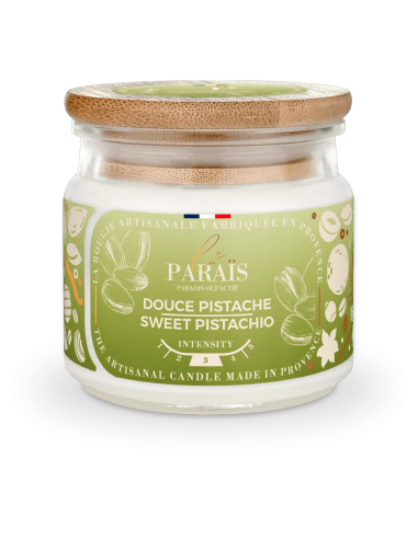 Bougie Douce Pistache - Le Paraïs