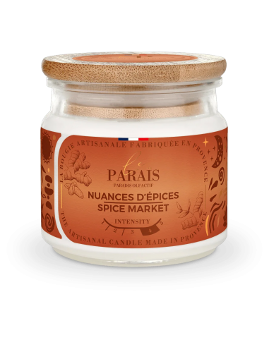 Bougie Nuances d'épices - Le Paraïs