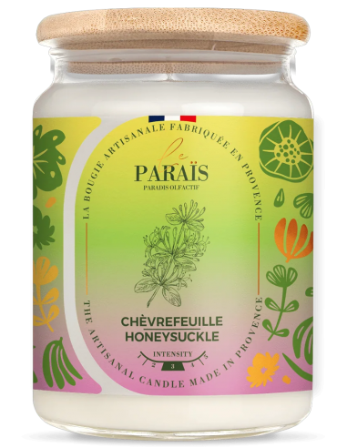 Bougie Chèvrefeuille - Grande jarre