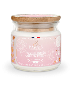 Petite bougie Pivoine dorée...