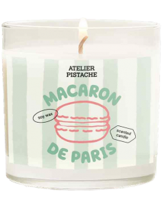 Bougie parfumée Macaron 200g