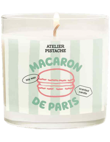 Bougie parfumée Macaron 200g