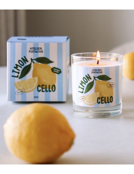 Bougie parfumée Limoncello 200g