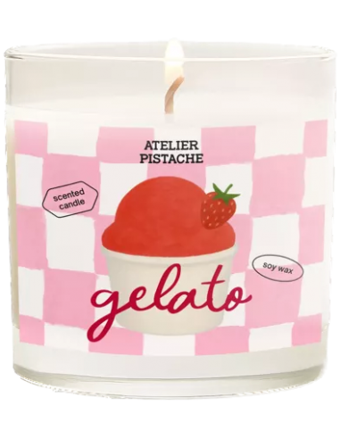 Bougie parfumée Fragola Gelato 200g