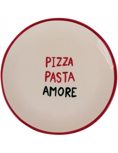 Assiette Pasta Pizza Amore - 27 cm