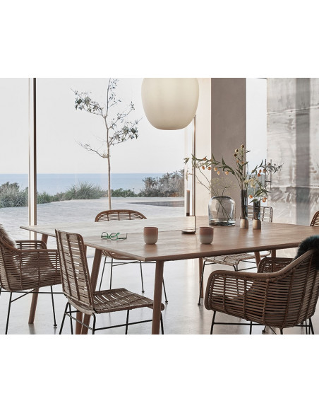 Chandelier Métal et Verre Noir